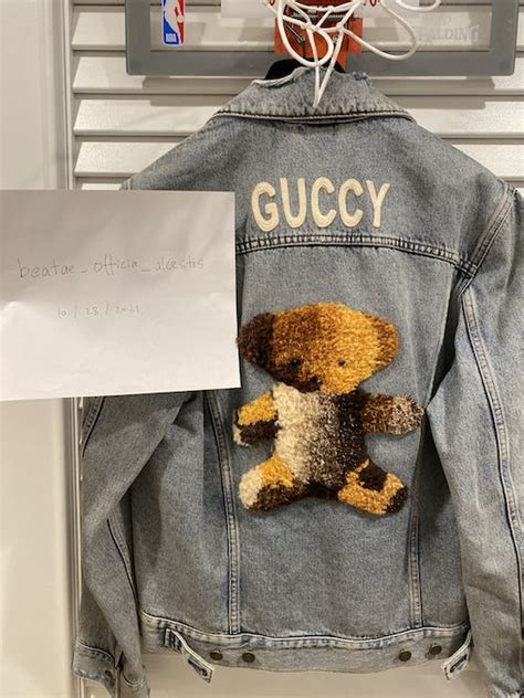 guccy teddy bear jacket